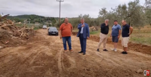 Ξεκίνησε ο δρόμος Σπαθοβούνι – Μαψός – Σωτήριο το έργο για τους αγρότες των δυο χωριών