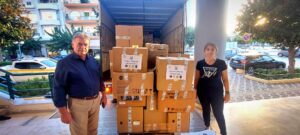 «Είμαστε δίπλα σας, καλή δύναμη!»  Αναχώρησε η 1η αποστολή βοήθειας του δήμου Κορινθίων  για την Θεσσαλία